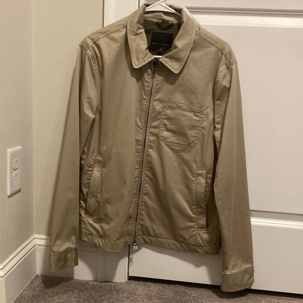 NWOT Banana Republic Tan Trench Jacket